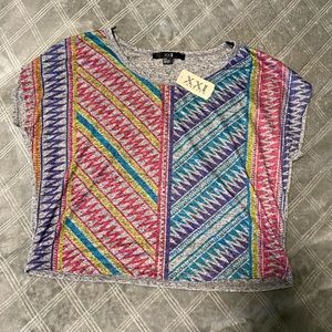 Forever 21 cropped t-shirt